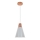 Luster na sajli SHADE 1xE27/15W/230V bakarna/siva