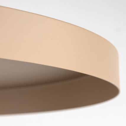Luster na sajli SILA 1xE27/15W/230V prečnik 40 cm bež/ciglasta