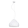 Luster na sajli SILVO 1xE27/60W/230V Ø 38 cm bela