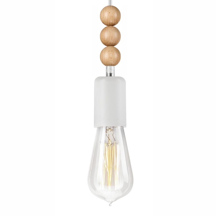 Luster na sajli SIMON 1xE27/60W/230V buk