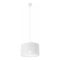 Luster na sajli SIRJA 1xE27/60W/230V bela