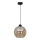 Luster na sajli SOFIA 1xE27/60W/230V braon
