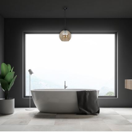 Luster na sajli SOFIA 1xE27/60W/230V braon