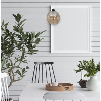 Luster na sajli SOFIA 1xE27/60W/230V braon