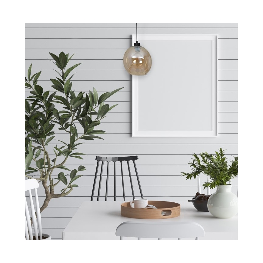 Luster na sajli SOFIA 1xE27/60W/230V braon