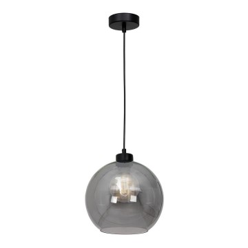 Luster na sajli SOFIA 1xE27/60W/230V crne boje