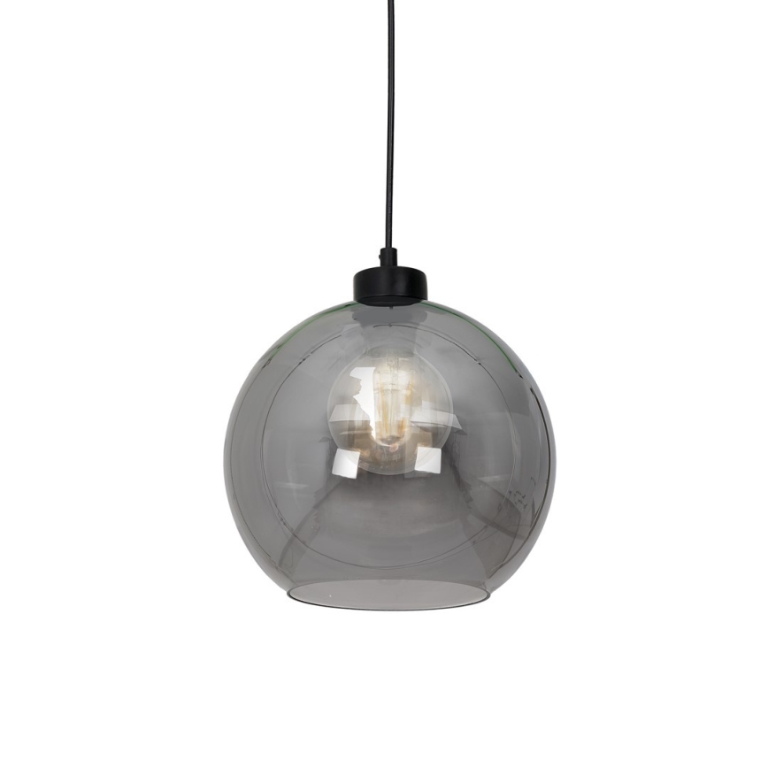 Luster na sajli SOFIA 1xE27/60W/230V crne boje