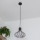 Luster na sajli SOLANO 1xE27/15W/230V crna/zlatna