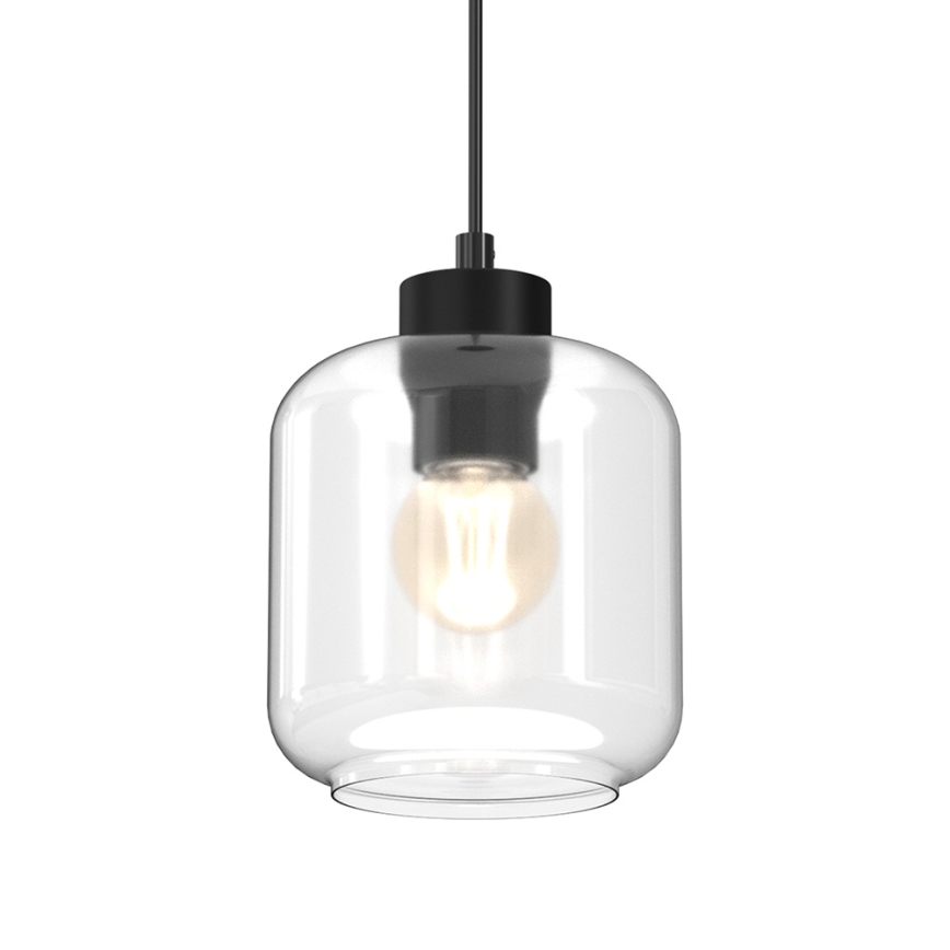 Luster na sajli SOMBRA 1xE27/60W/230V proziran