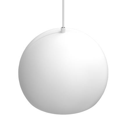 Luster na sajli SOOL 1xE27/15W/230V prečnik 27 cm bela