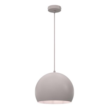 Luster na sajli SOOL 1xE27/15W/230V Ø 27 cm krem boje
