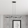 Luster na sajli SORA 4xGX53/12W/230V crna