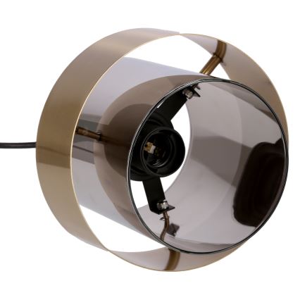Luster na sajli SPIEGA 3xE27/60W/230V zlatan/crn