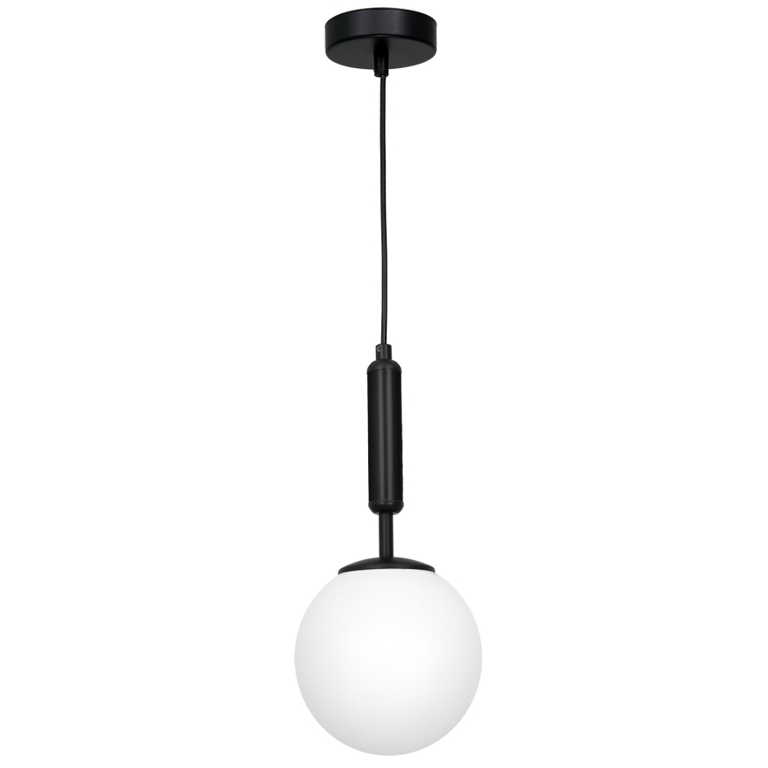 Luster na sajli SPIRA 1xE14/15W/230V crni