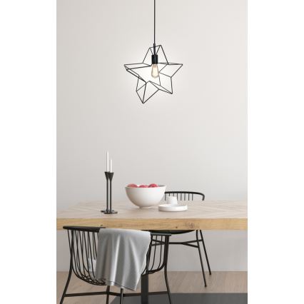 Luster na sajli STAR 1xE27/60W/230V