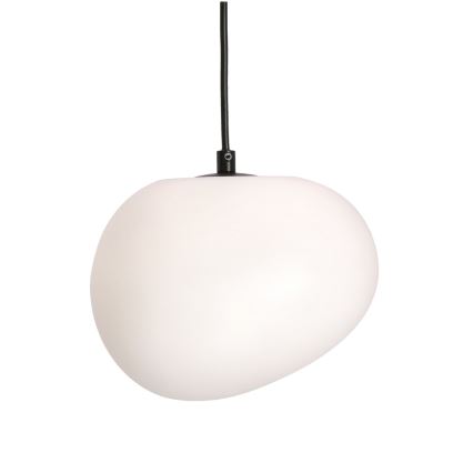 Luster na sajli STONES 1xE27/40W/230V prečnik 20 cm