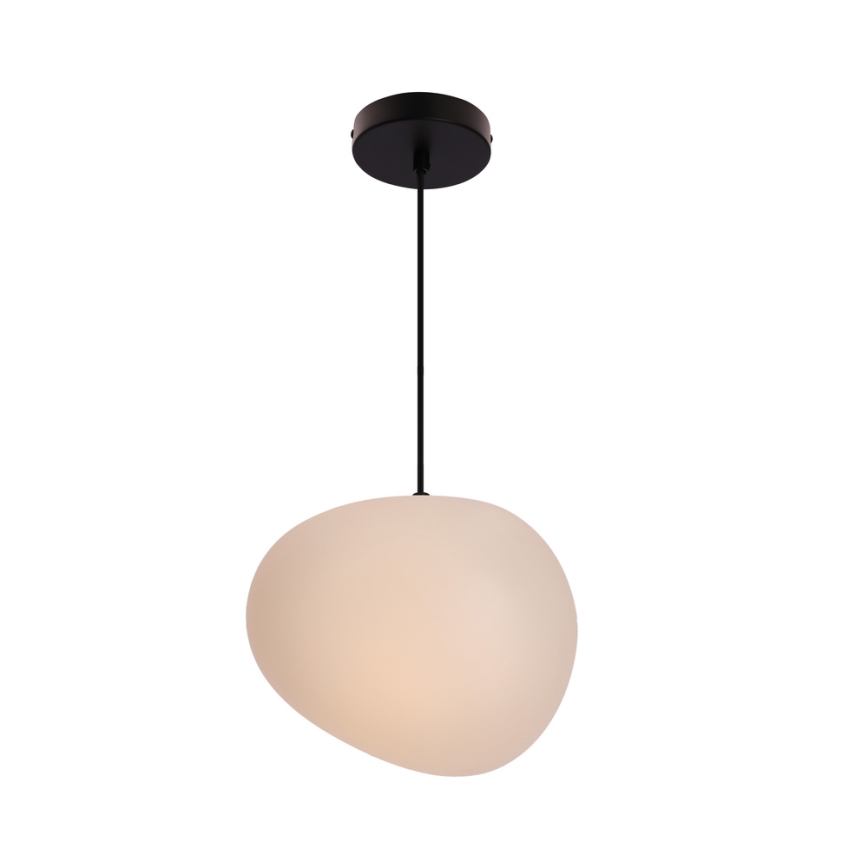 Luster na sajli STONES 1xE27/40W/230V prečnik 25 cm
