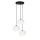 Luster na sajli STONES 3xE27/40W/230V