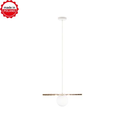 Luster na sajli SUNPLISS 1xG9/10W/230V Ø 40 cm zlatna/krem boje