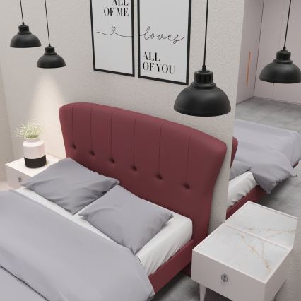 Luster na sajli SVEN 1xE27/15W/230V crna