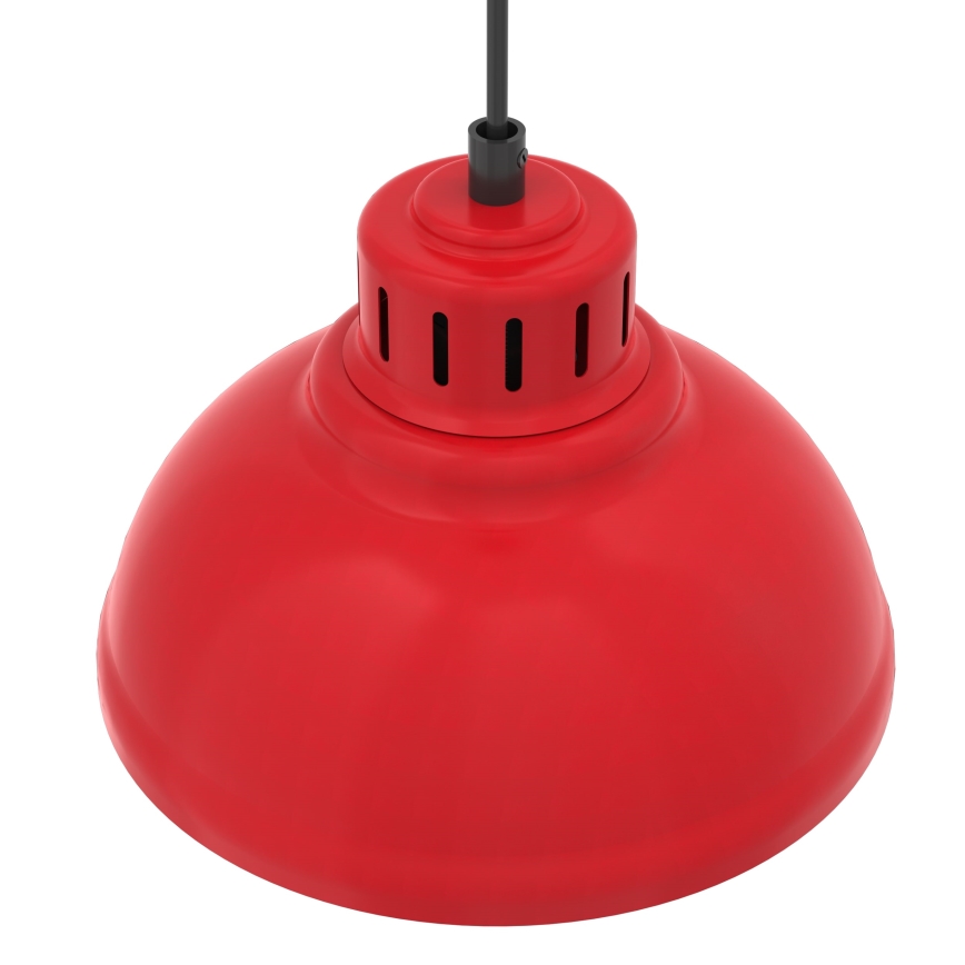 Luster na sajli SVEN 1xE27/15W/230V crvena