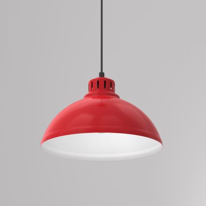 Luster na sajli SVEN 1xE27/15W/230V, crvene boje