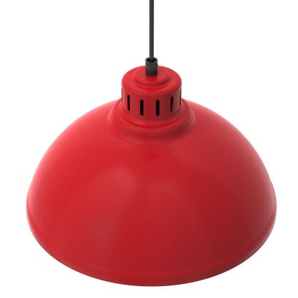 Luster na sajli SVEN 1xE27/15W/230V, crvene boje