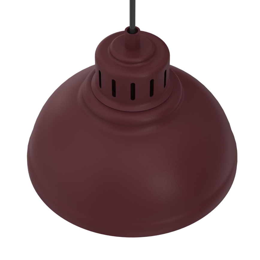 Luster na sajli SVEN 2xE27/15W/230V burgundija
