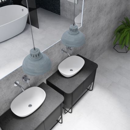 Luster na sajli SVEN 2xE27/15W/230V siva