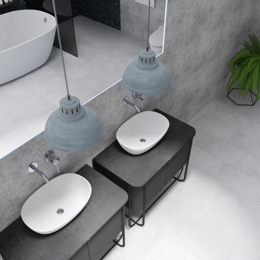 Luster na sajli SVEN 2xE27/15W/230V siva