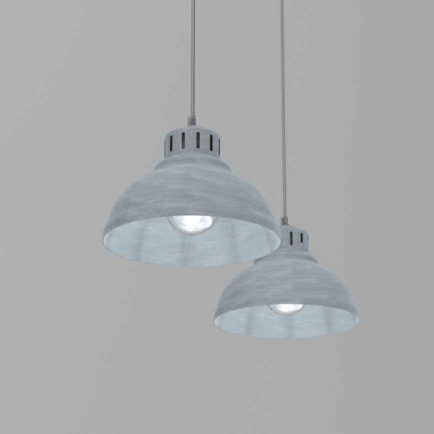 Luster na sajli SVEN 2xE27/15W/230V siva