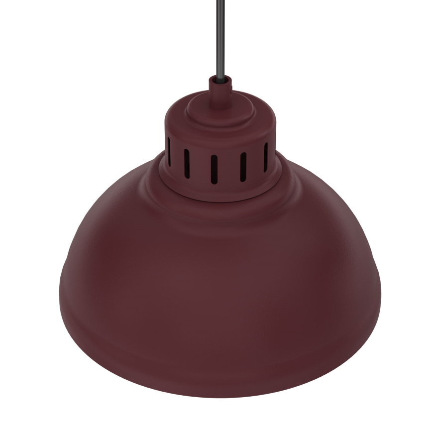 Luster na sajli SVEN 3xE27/15W/230V bordo