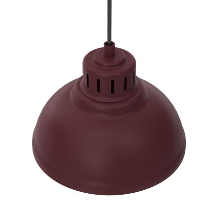 Luster na sajli SVEN 4xE27/15W/230V bordo