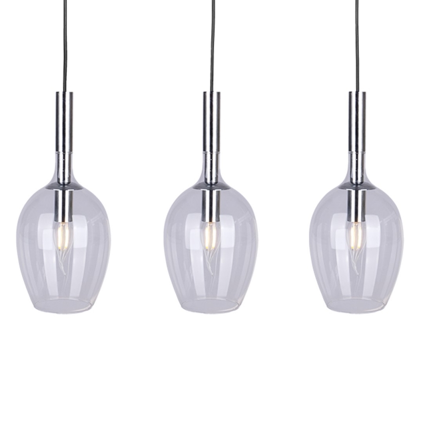 Luster na sajli TANGO 3xE14/40W/230V proziran