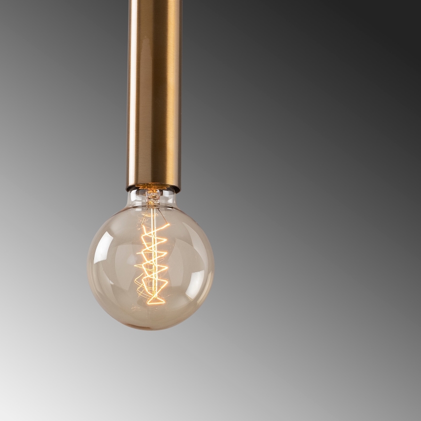 Luster na sajli TEMPO 1xE27/40W/230V zlatna