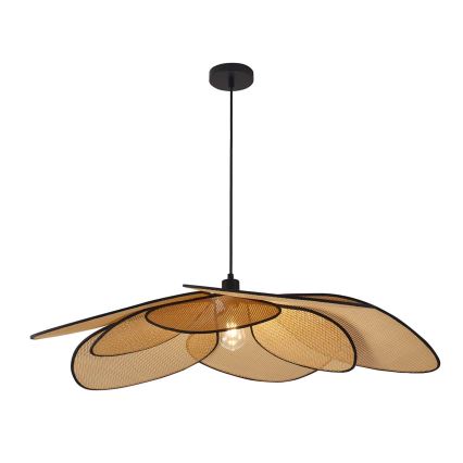 Luster na sajli TOBAGO 1xE27/20W/230V prečnik 100 cm bež