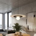 Luster na sajli UMBRA 1xG9/8W/230V crna/bela