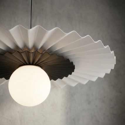 Luster na sajli UMBRA 1xG9/8W/230V crna/bela