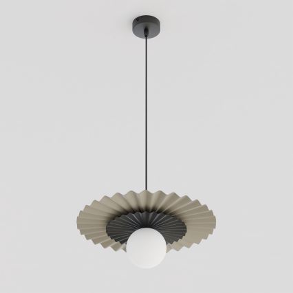Luster na sajli UMBRA 1xG9/8W/230V crna/bež