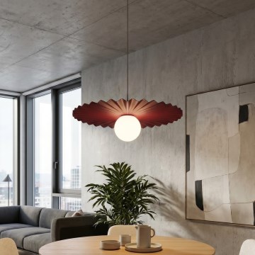 Luster na sajli UMBRA 1xG9/8W/230V crvena