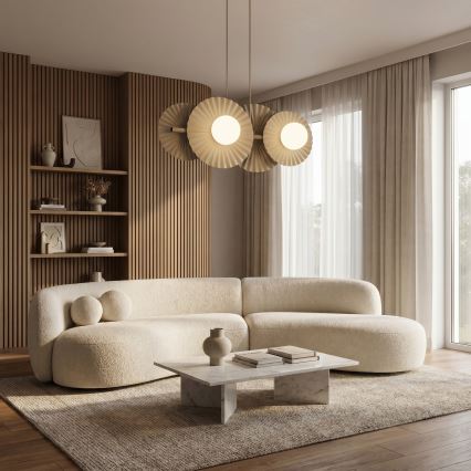 Luster na sajli UMBRA 4xG9/8W/230V bež
