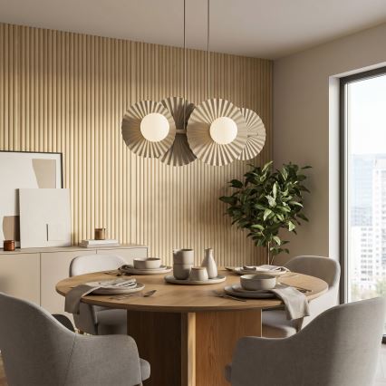 Luster na sajli UMBRA 4xG9/8W/230V bež