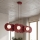 Luster na sajli UMBRA 6xG9/8W/230V crvena