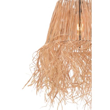 Luster na sajli VALANCE 1xE27/40W/230V braon
