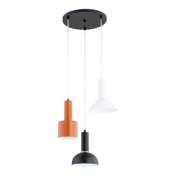Luster na sajli VANTI 3xE27/15W/230V višebojan