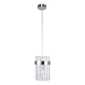 Luster na sajli VETRO 1xE14/10W/230V sjajni hrom