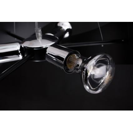 Luster na sajli VIENO 3xE27/15W/230V bela
