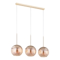 Luster na sajli VOLDA 3xE27/60W/230V mesing