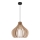 Luster na sajli WILL 1xE27/60W/230V crne boje