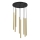 Luster na sajli YORU 8xG9/8W/230V mesing